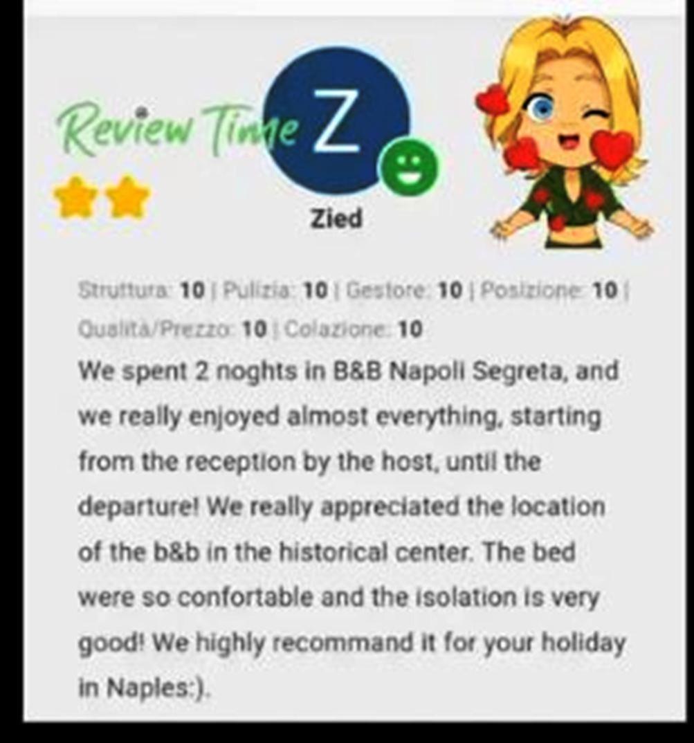Napoli Segreta Bed and Breakfast Eksteriør billede
